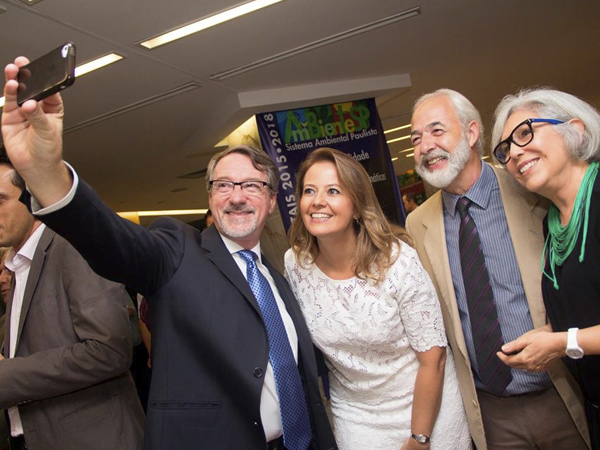 Eduardo Trani, da CPLA, Patrícia Iglecias, Clayton Lino e Vera Severo