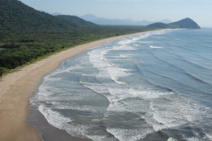Praia do Rio Verde- Estação Ecológica Juréia-Itatins - Foto: Divulgação FF